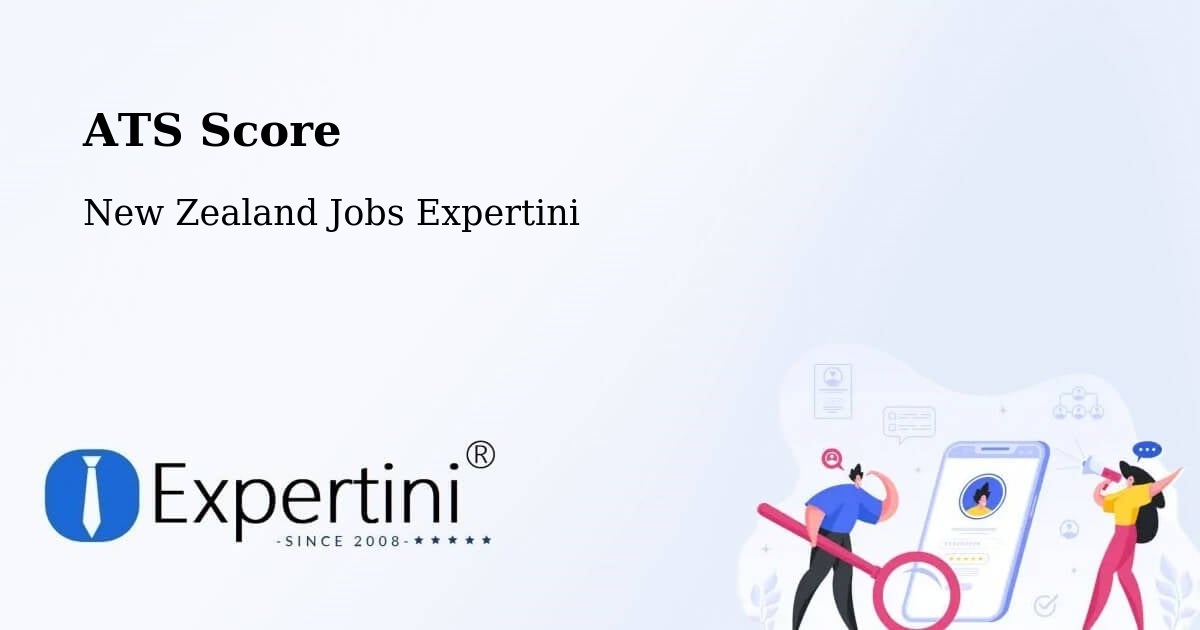 ATS Score - New Zealand Jobs Expertini