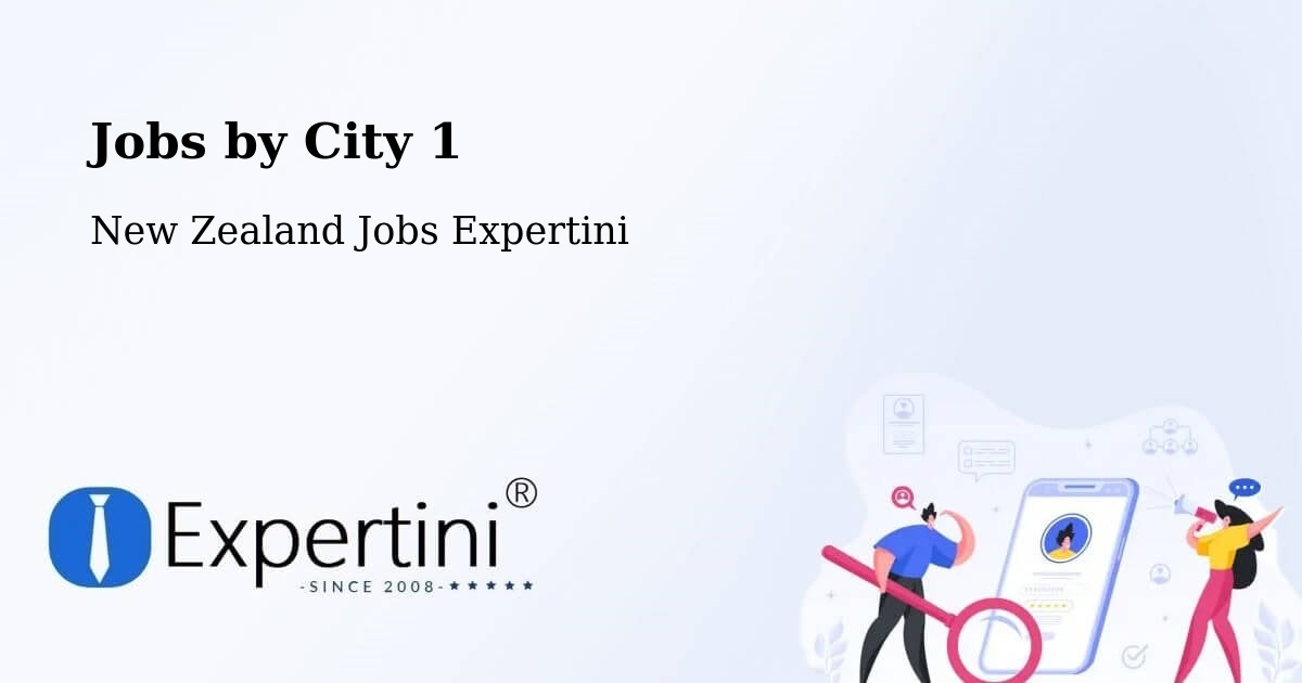 City Jobs in New Zealand - Expertini